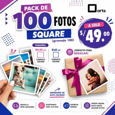 100 FOTOS SQUARE