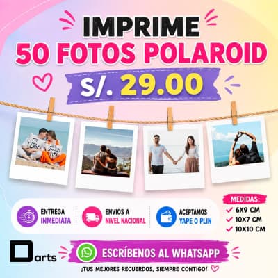 50 FOTOS POLAROID